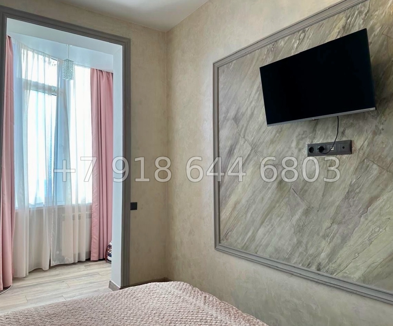 № 141 р. Трёхкомнатная Квартира в Сочи. Вид на море - миниатюра 7