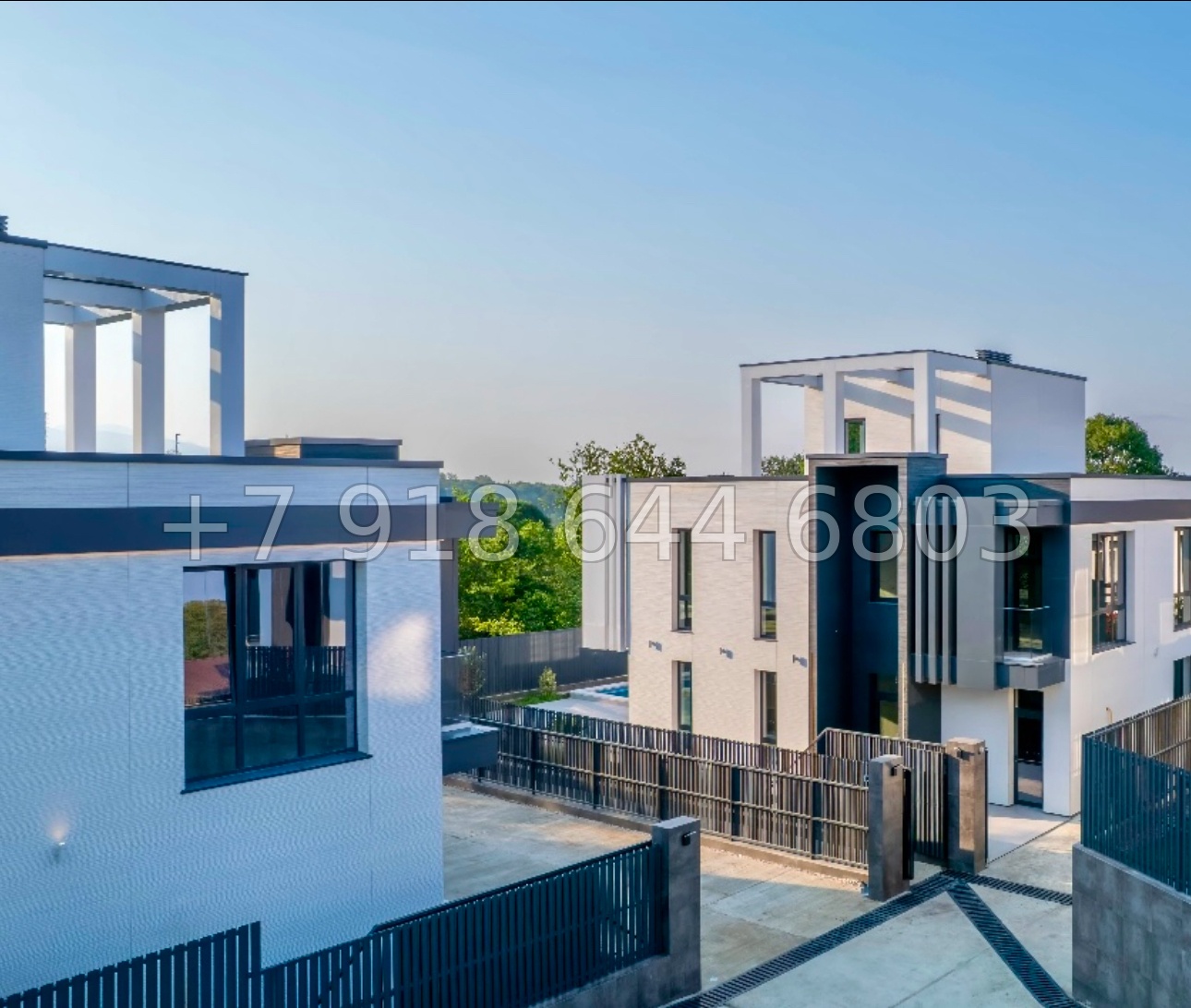 № 117 Б. Адлер 8 домов с бассейном  - миниатюра 16