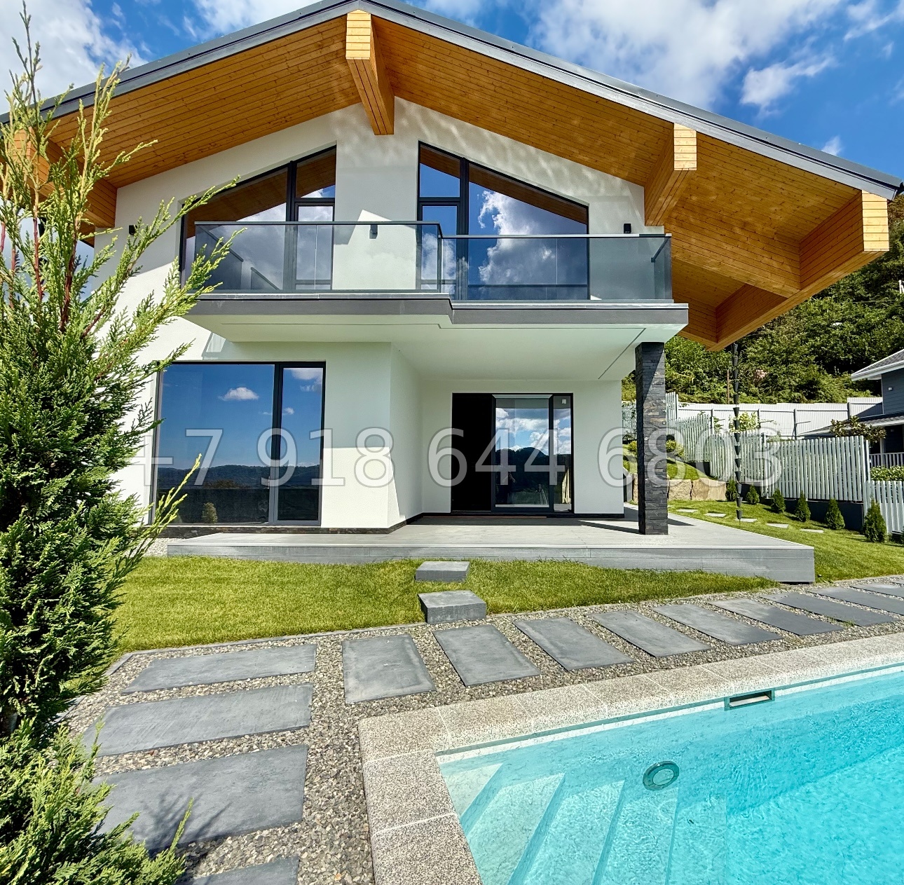 № 71 Б. Дом в горах Сочи по дороге на Красную Поляну  - миниатюра 32