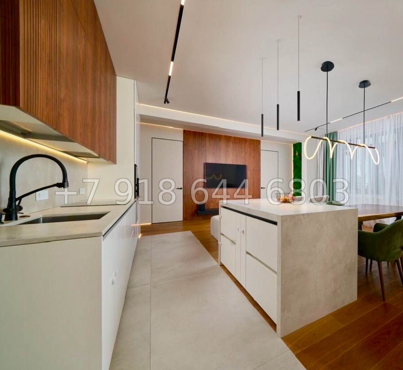 № 2е. Квартира в центре города Сочи ЖК Тасмана  - миниатюра 9