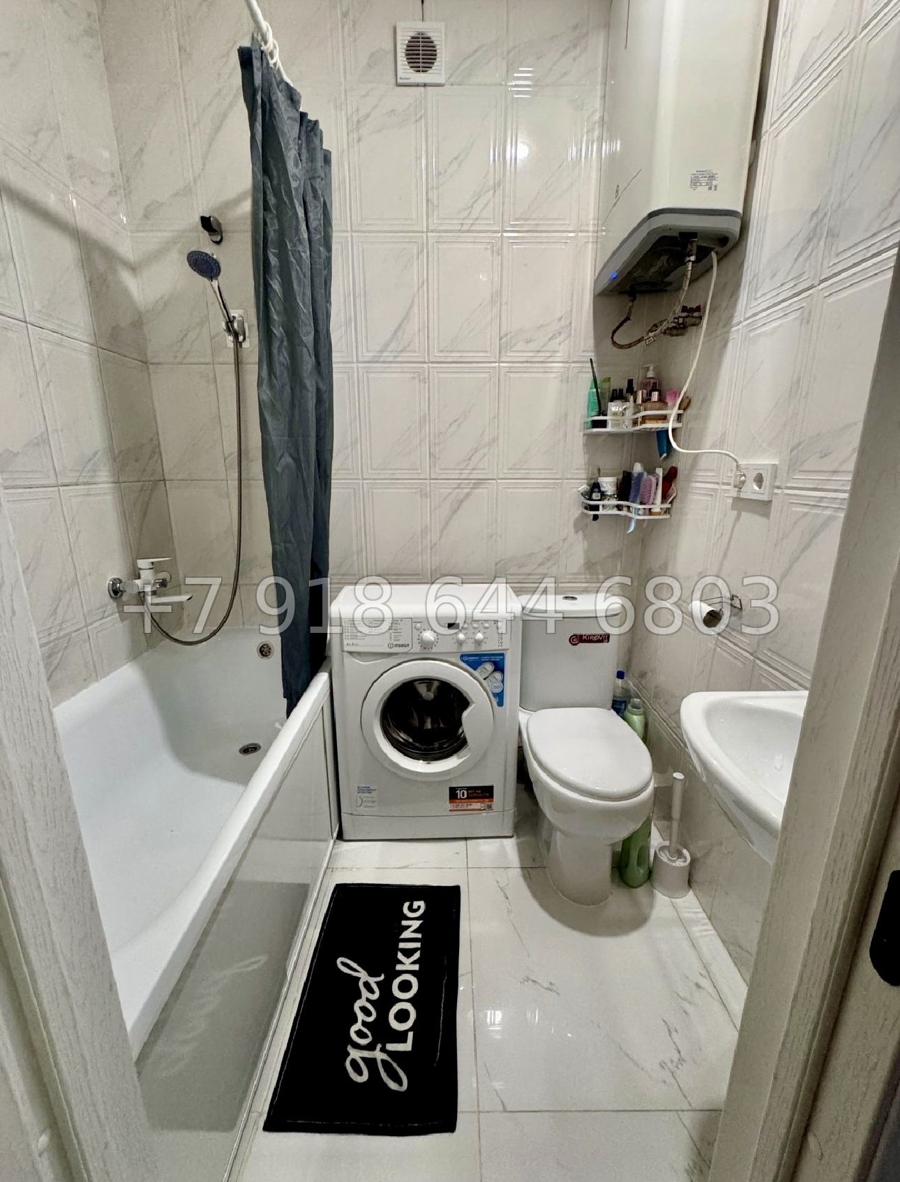 № 49п двухкомнатная Квартира в Сочи, в пешей доступности от побережья Черного моря  - миниатюра 5