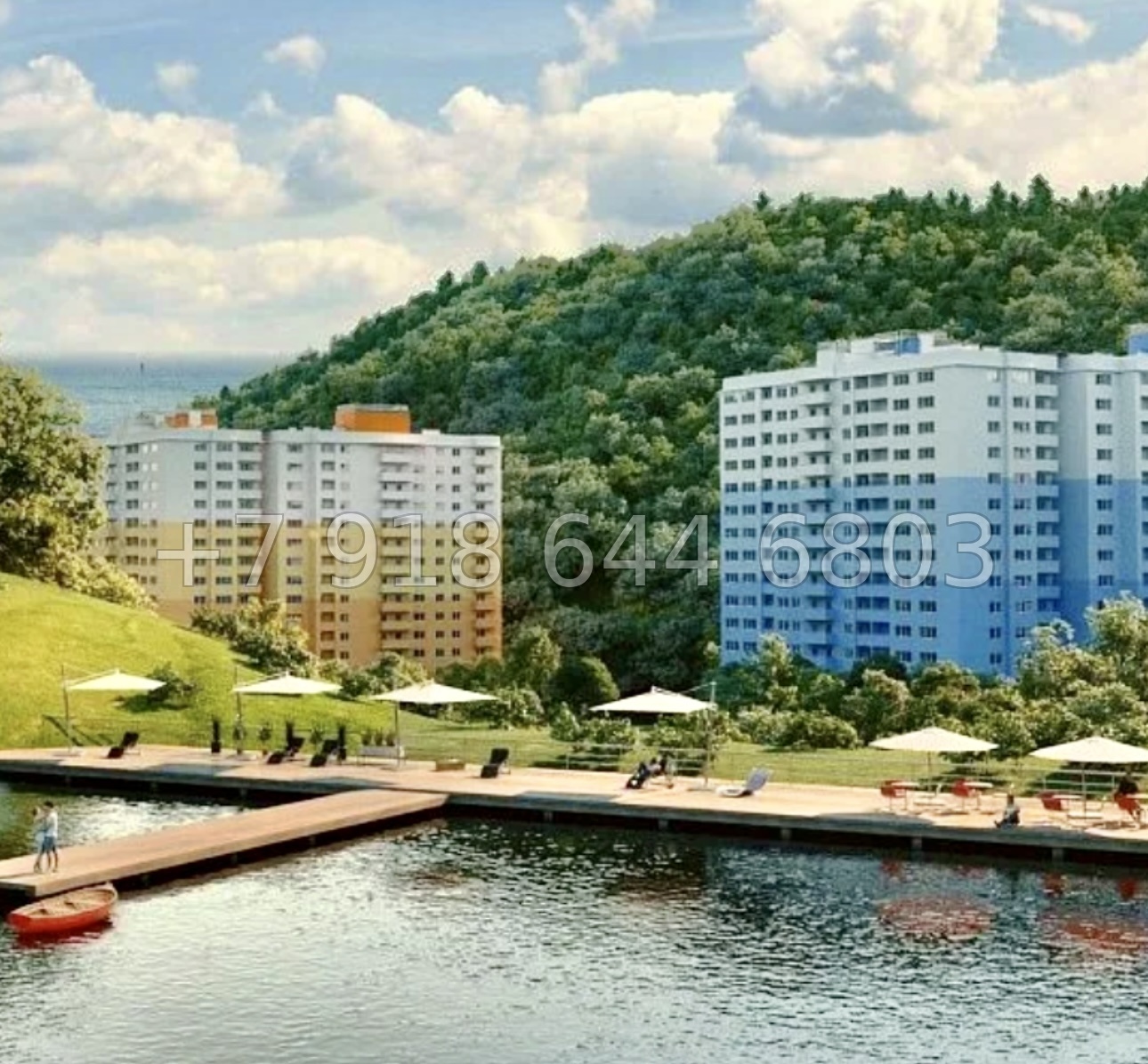 № 12п. Квартира с ремонтом в Сочи. Тихое место для жизни  - миниатюра 1