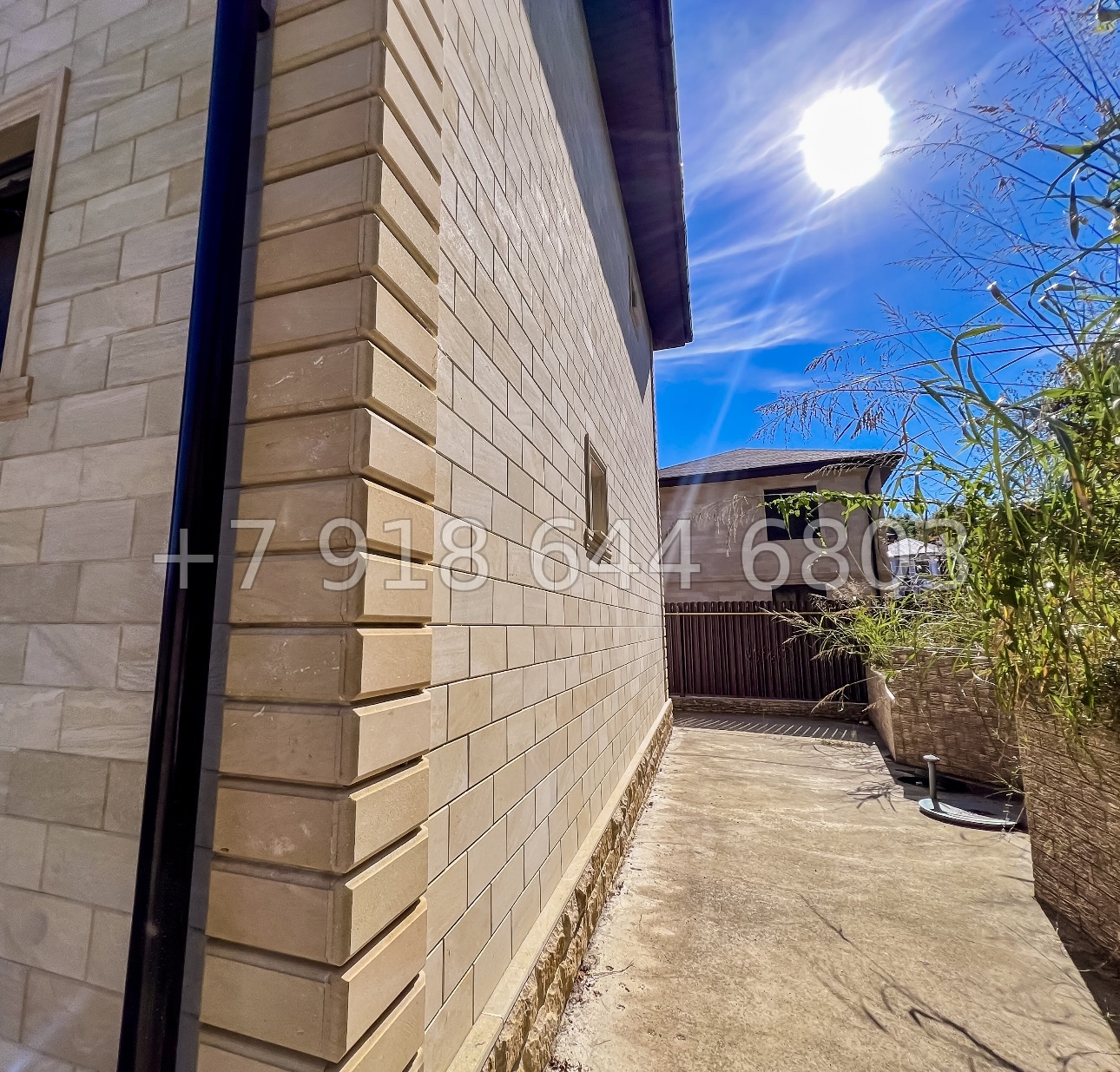 № 38 А. Два дома из дагестанского камня в Адлере  - миниатюра 10