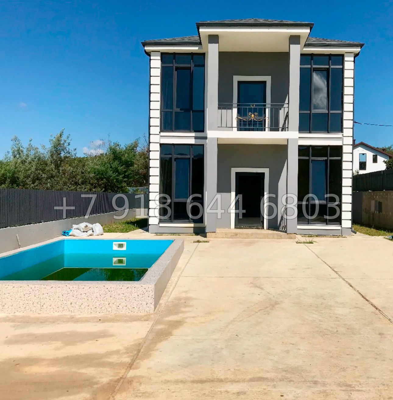 № 115 А. Дом с бассейном в Адлере  - миниатюра 3