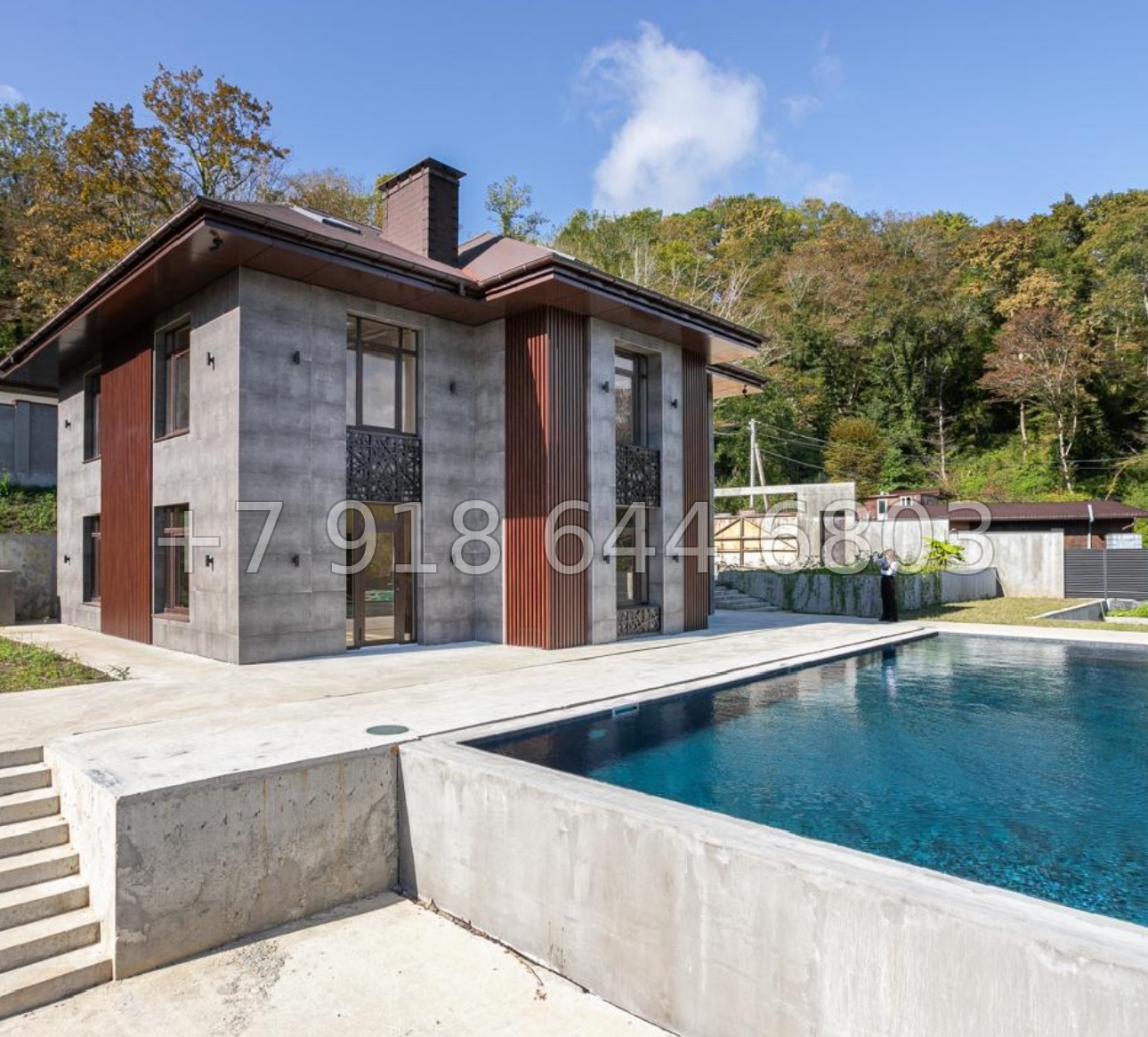 № 62 м. Дом с бассейном в Сочи  - миниатюра 6