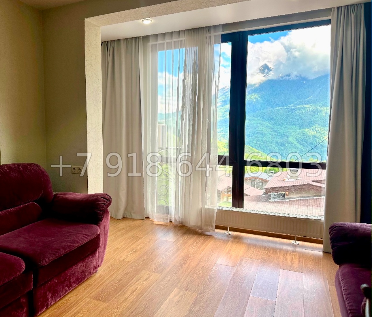 № 88 п. Квартира на Красной Поляне  - миниатюра 9