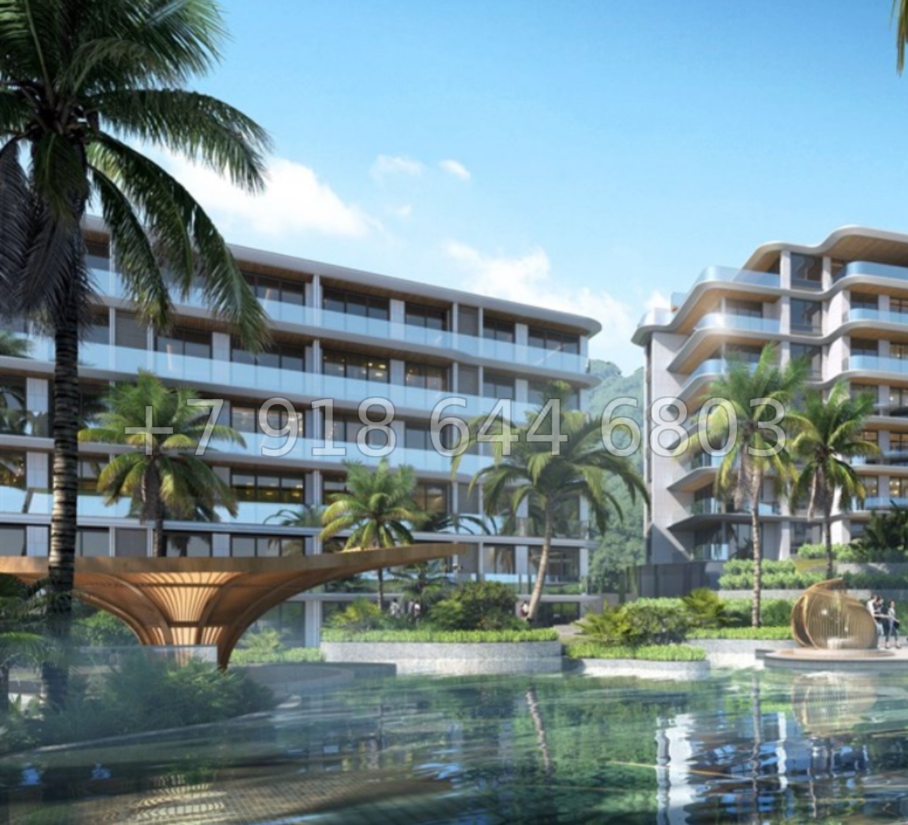 № 3. Пхукет AYANA Heights Seaview Residence T.H. Group Phuket Co., Ltd Банг Тао пляж район - миниатюра 2
