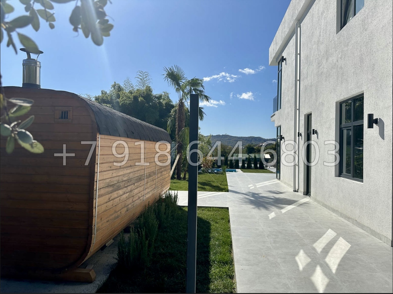 № 12 Б. Дома с бассейном в Адлере  - миниатюра 15