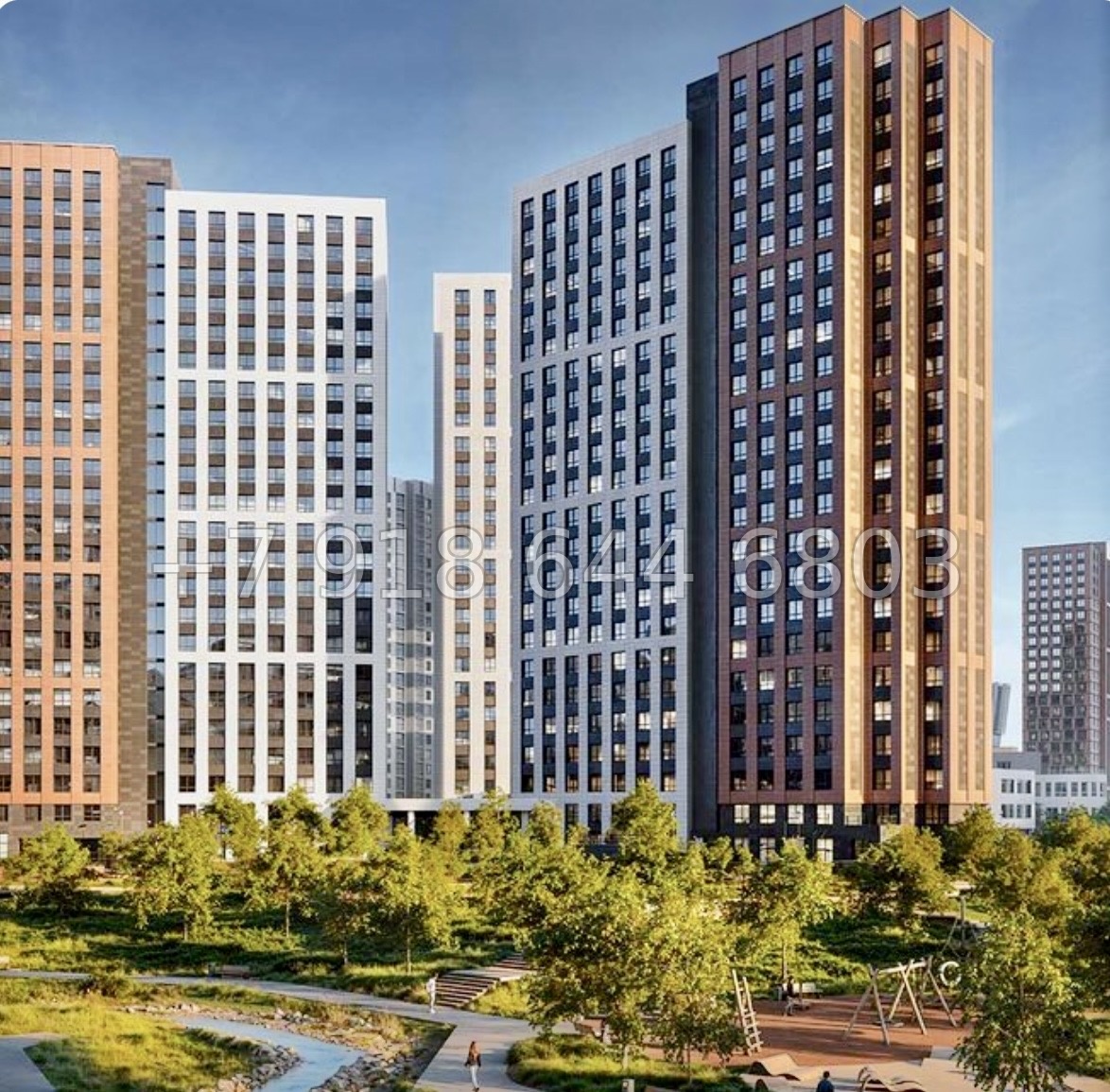 № 74 в. Метро Пролетарская. ЖК Речной Квартал Санкт Петербург  - миниатюра 1