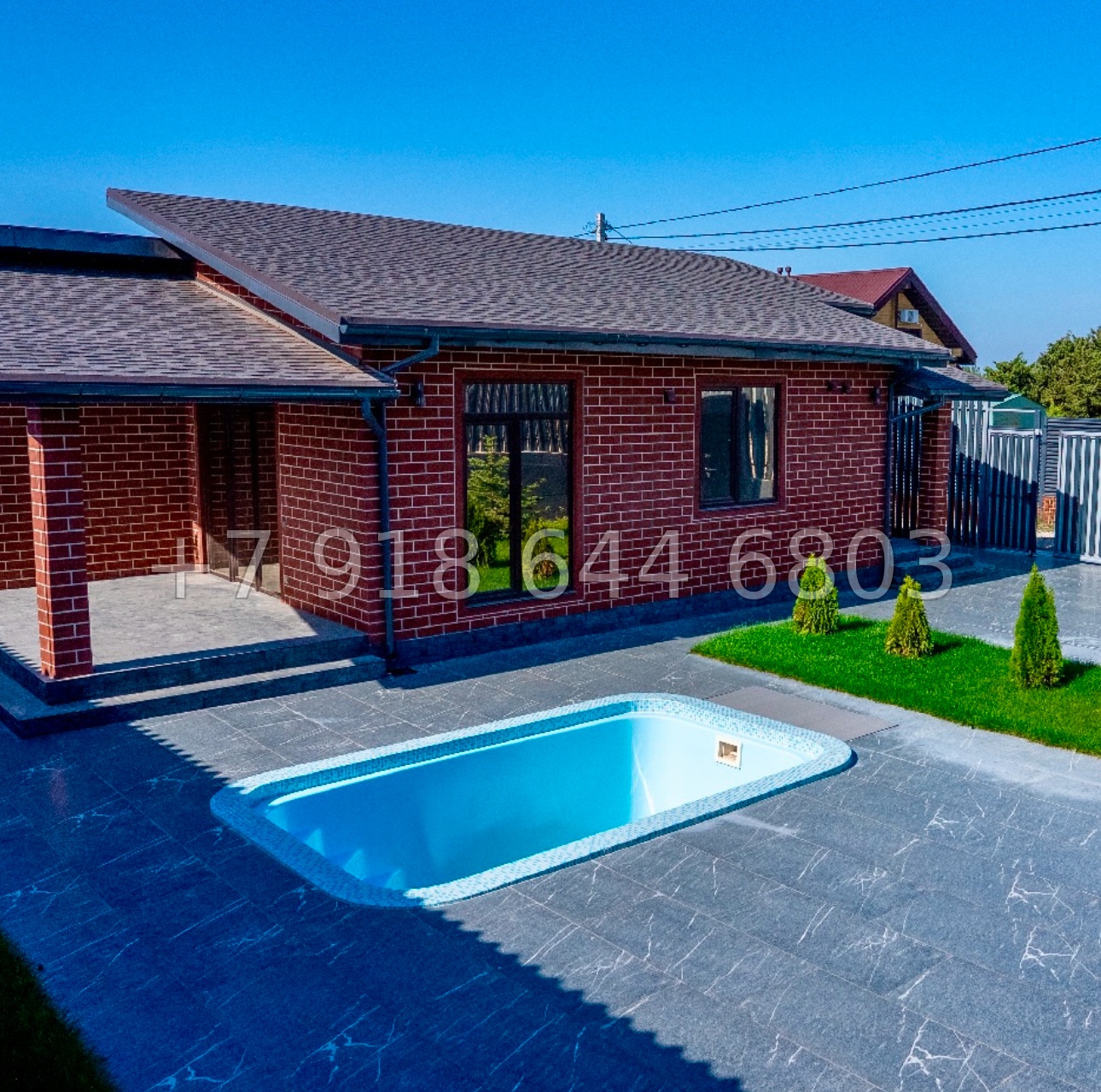 № 12 н. Дом с бассейном и современным ремонтом в Севастополе  - миниатюра 1