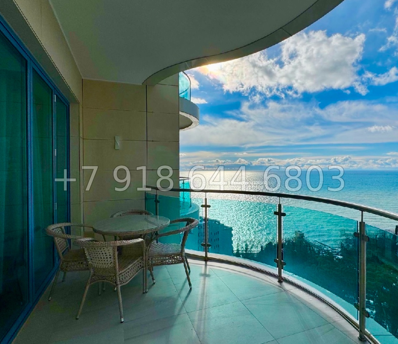 № 1е. Квартира в престижном доме ЖК Королевский Парк Сочи  - миниатюра 12