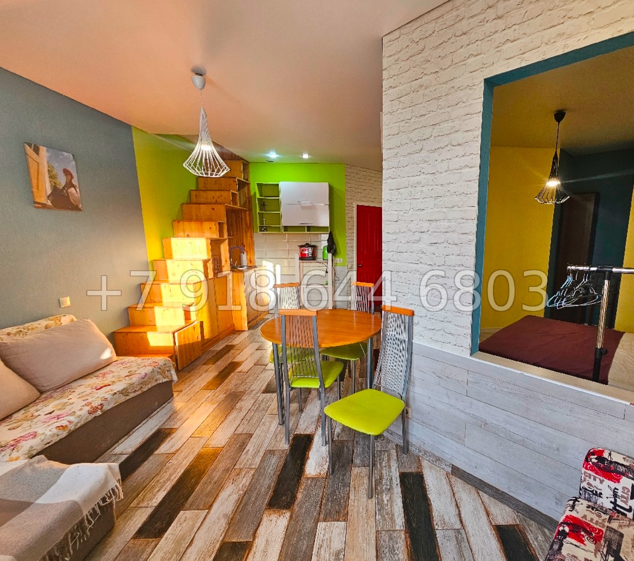 № 89 п. Квартира в Адлере двухуровневая  - миниатюра 13