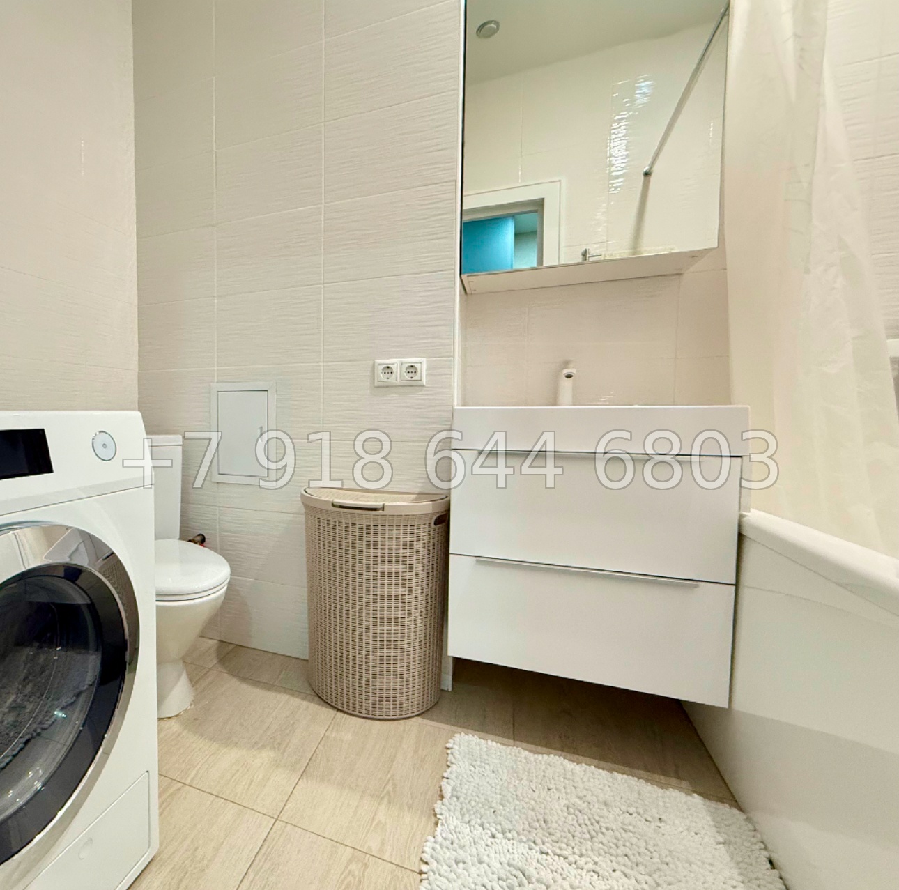 № 11р. Двухкомнатная квартира. Квартира в 10 минутах ходьбы от Черного моря в Адлере  - миниатюра 10