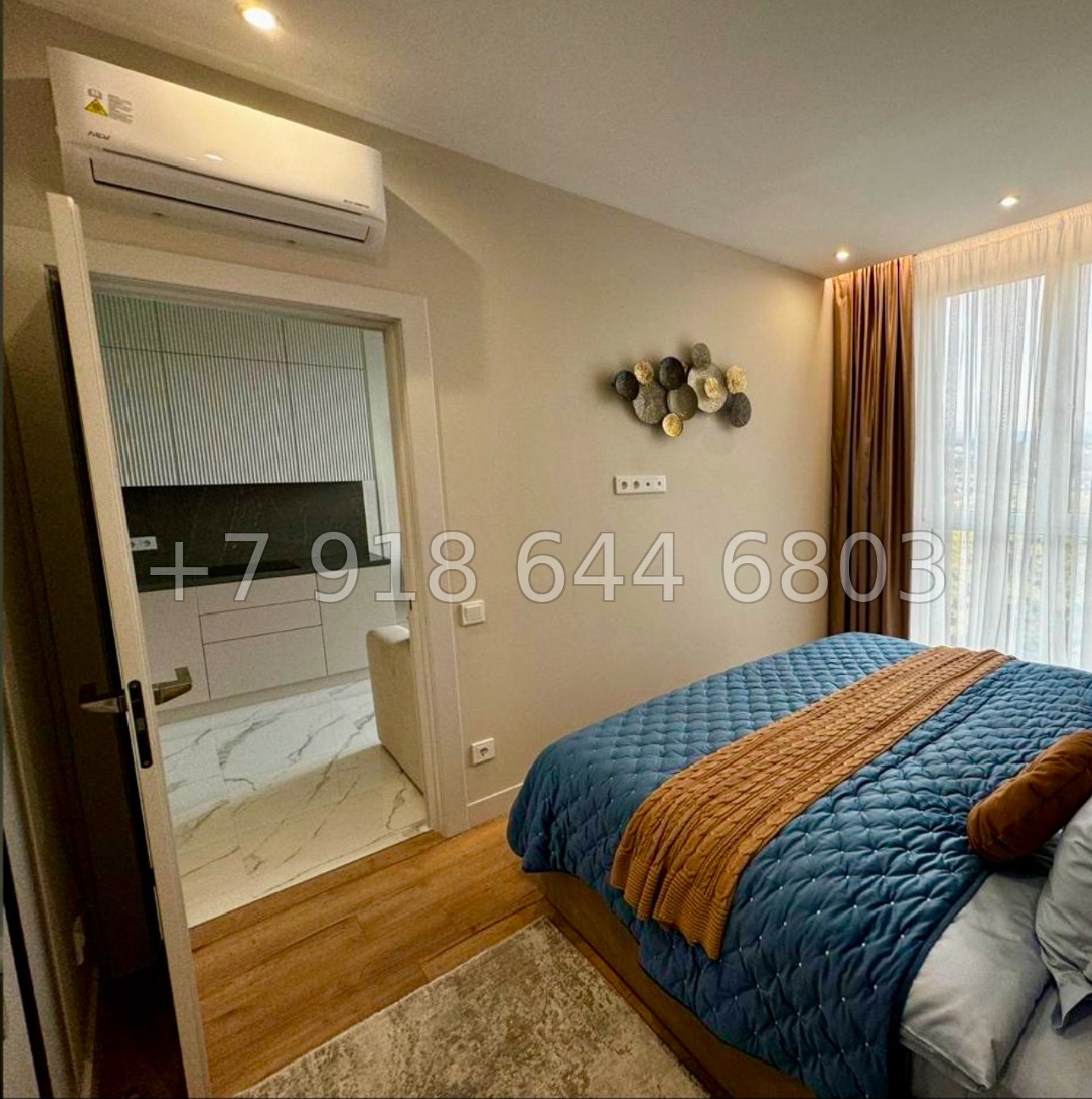 № 38р. Квартира с хорошим ремонтом в квартире ЖК Меркато Сочи  - миниатюра 12