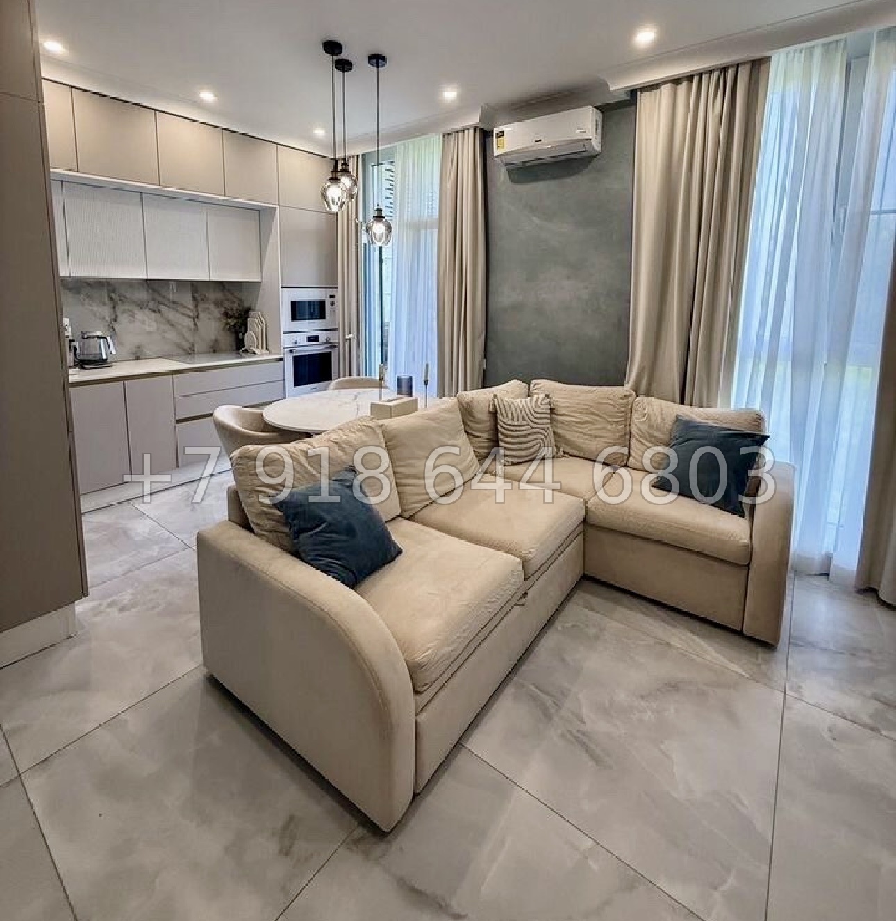 № 461 р. Квартира в Сочи ЖК Меркато Сочи  - миниатюра 2