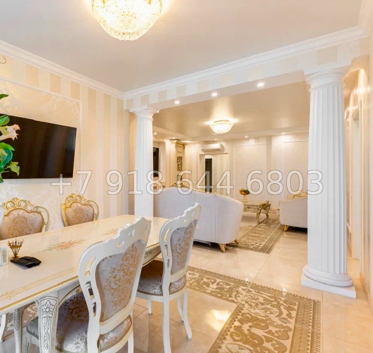 № 34е. Квартира с необычным ремонтом в центре города Сочи ЖК Парк Горького  - миниатюра 17