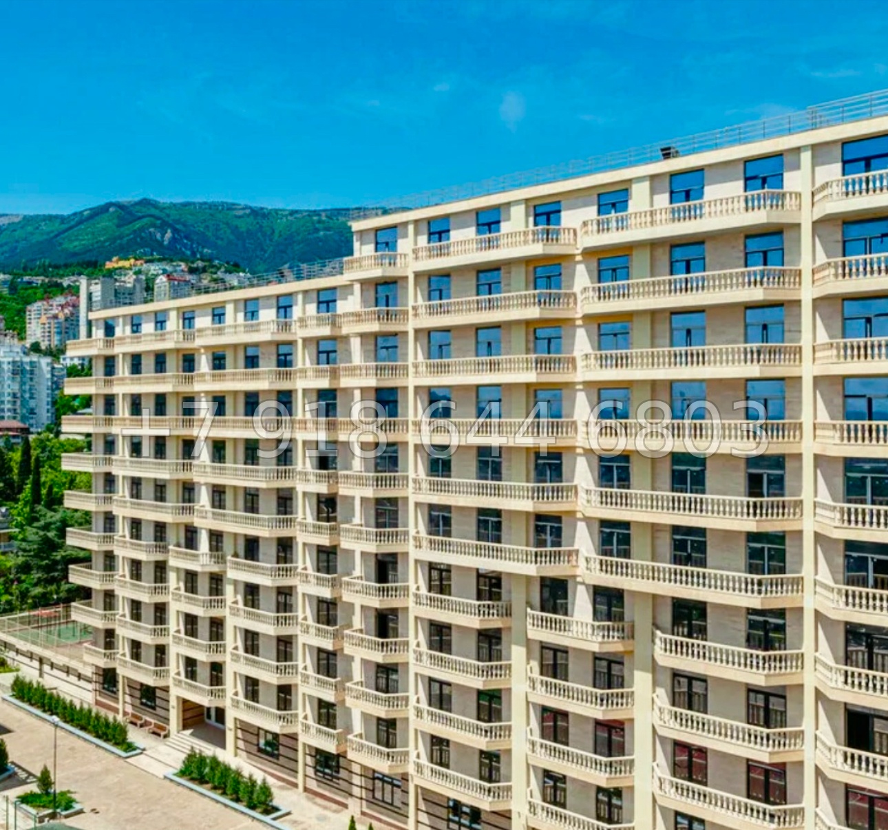 № 53 г. Трёхкомнатная квартира в центре города Ялты  - миниатюра 26