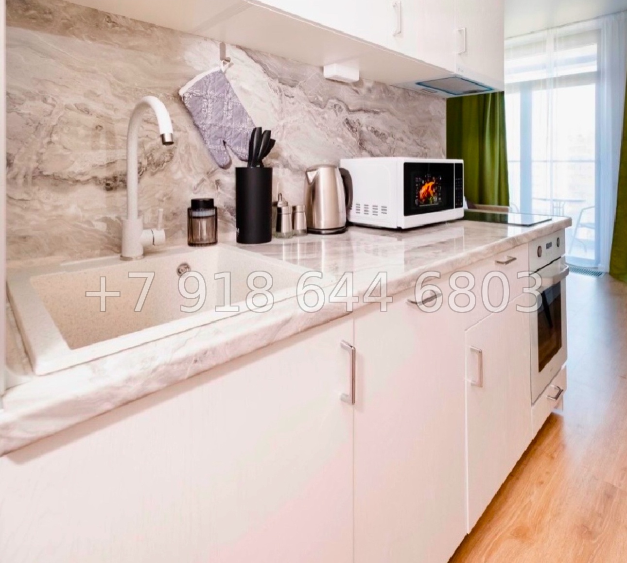 № 457 р. С видом на море квартира в ЖК Кислород Сочи  - миниатюра 1