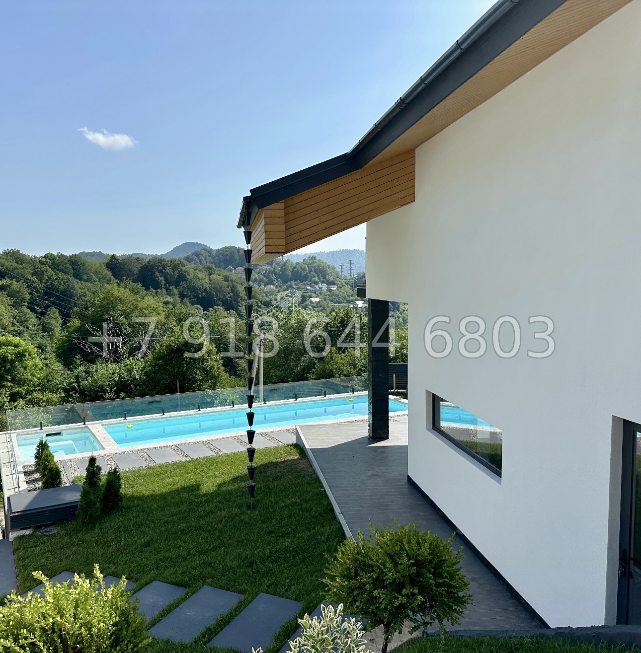 № 71 Б. Дом в горах Сочи по дороге на Красную Поляну  - миниатюра 28