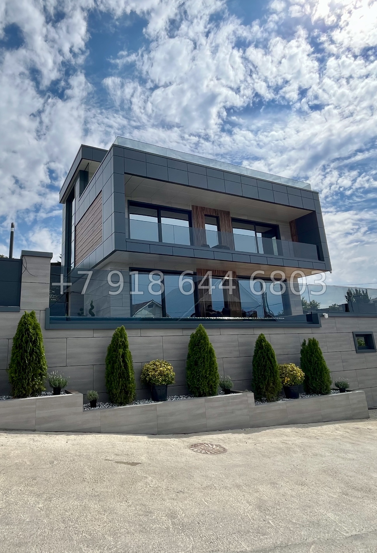 № 32 М. Современный коттедж с бассейном в Адлере  - миниатюра 6