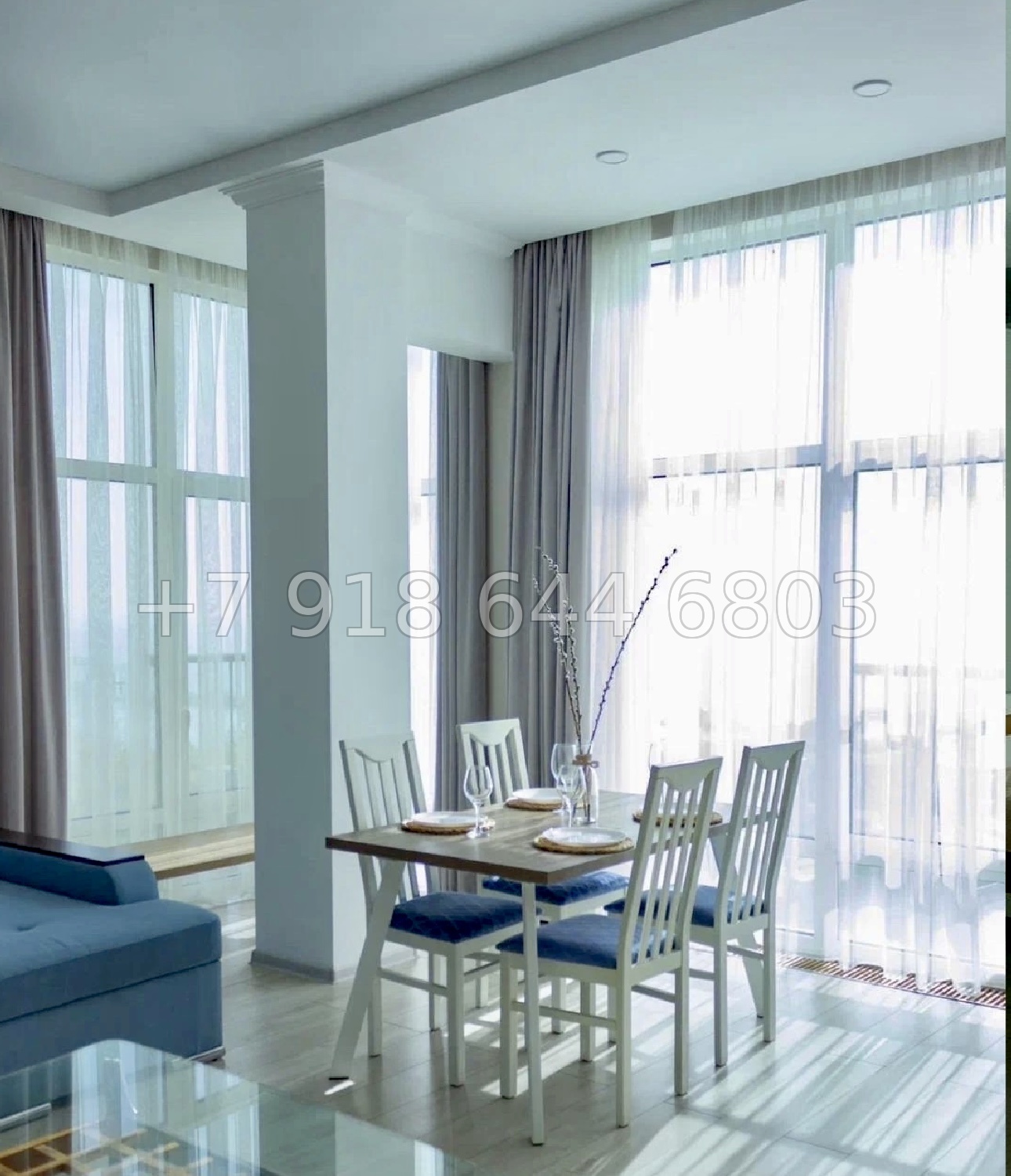 № 16 г. До моря 150 метров. Большая квартира в Ялте. Хороший ремонт  - миниатюра 2