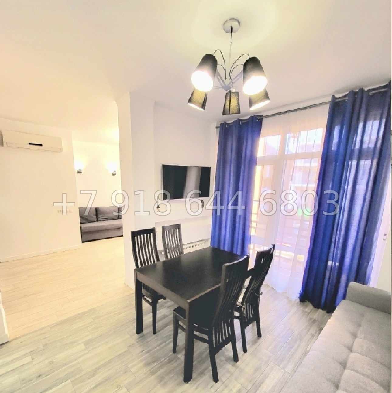 № 432 р. Трёхкомнатная На море в Адлере квартира  - миниатюра 4