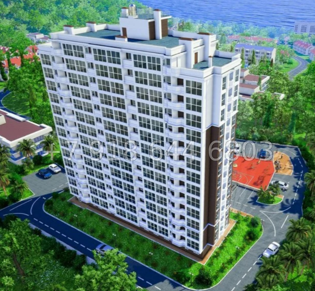 № 640 р. Двухкомнатная квартира ЖК Мацеста Парк Сочи  - миниатюра 28