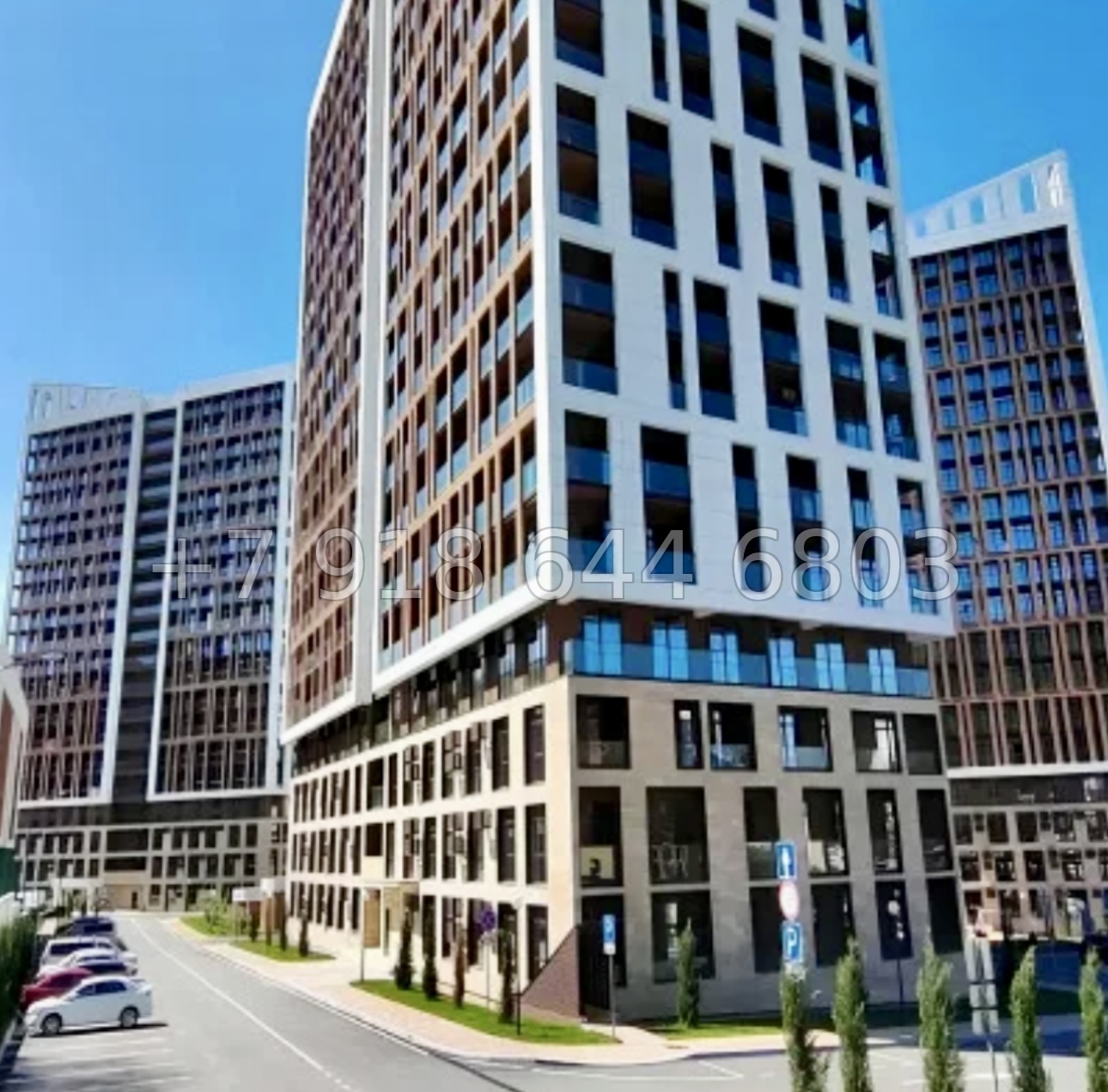 № 8п. Квартира в доме бизнес класса с бассейном в Дагомысе Сочи  - миниатюра 3