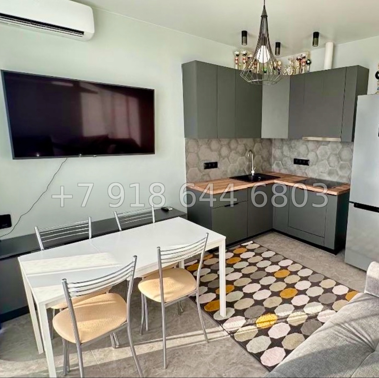 № 247 р. Квартира в ЖК 123 Сочи  - миниатюра 1