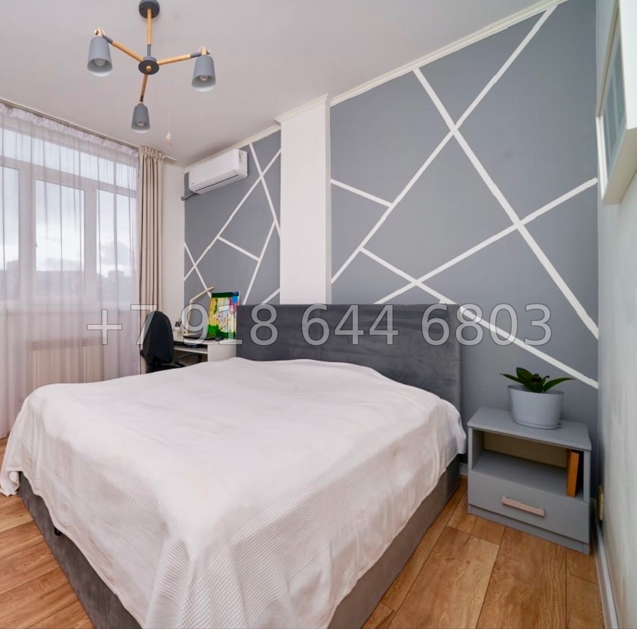 № 485 р. Двухкомнатная квартира в Сочи  - миниатюра 1