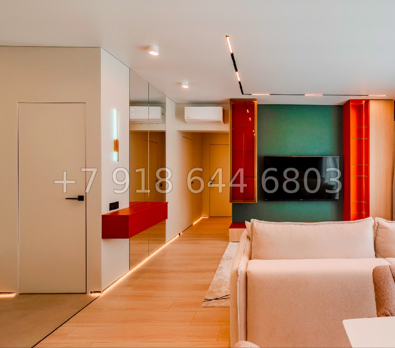 № 18р. Квартира с хорошим дорогим ремонтом в ЖК 123 Сочи  - миниатюра 24