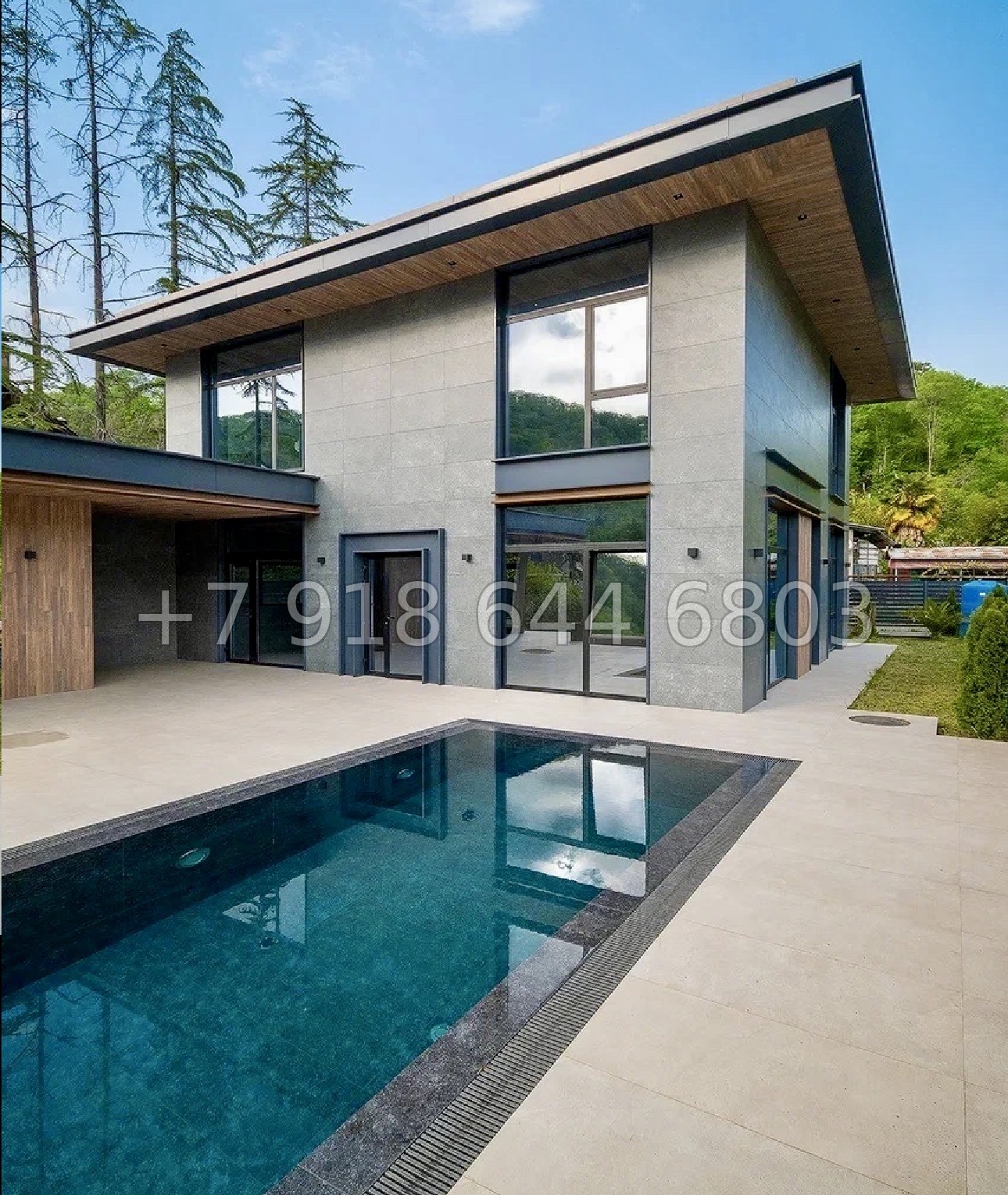 № 96 Б. Дом с бассейном в Сочи на Мацесте - миниатюра 1