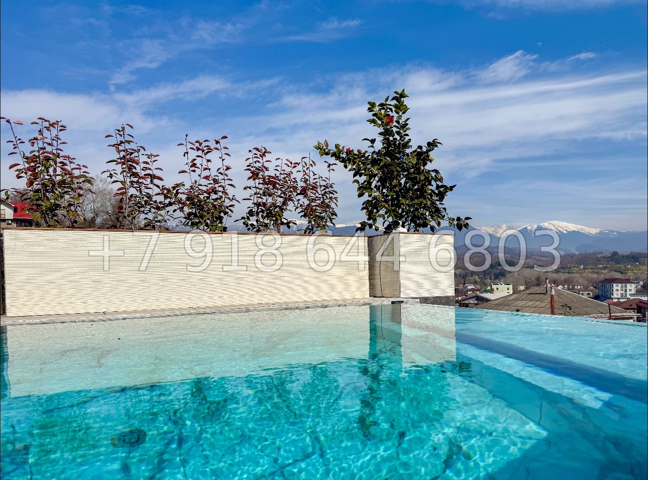 № 31 м. Дом с бассейном и с красивым видом на горы в Адлере  - миниатюра 25