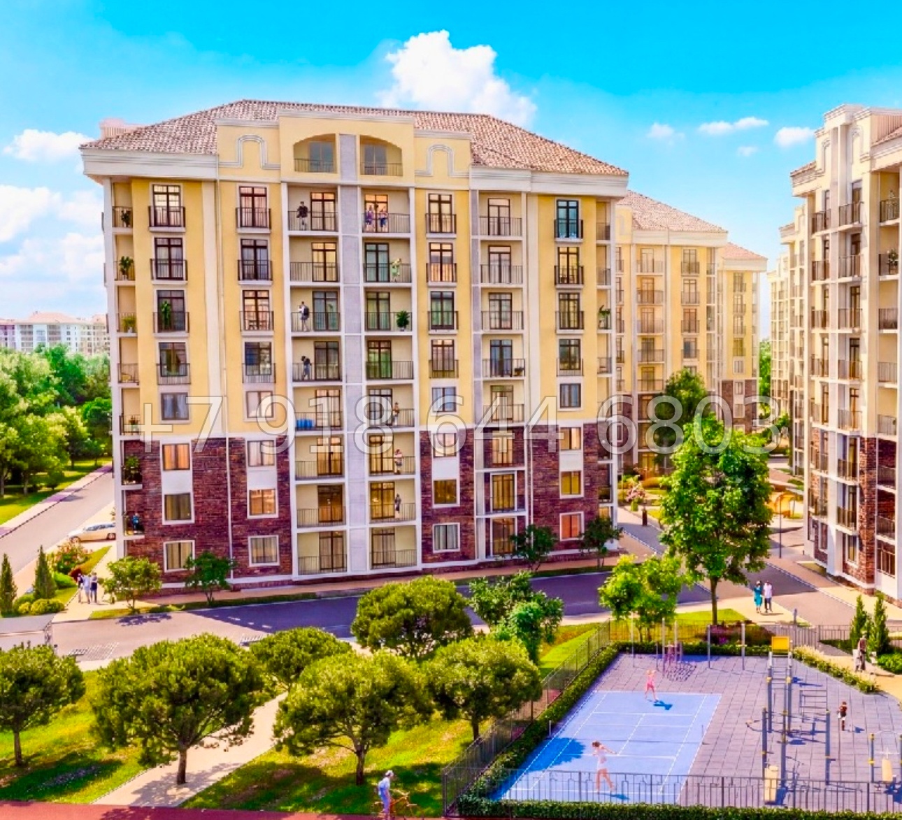 № 44 ю. ЖК Италика Судак  - миниатюра 28