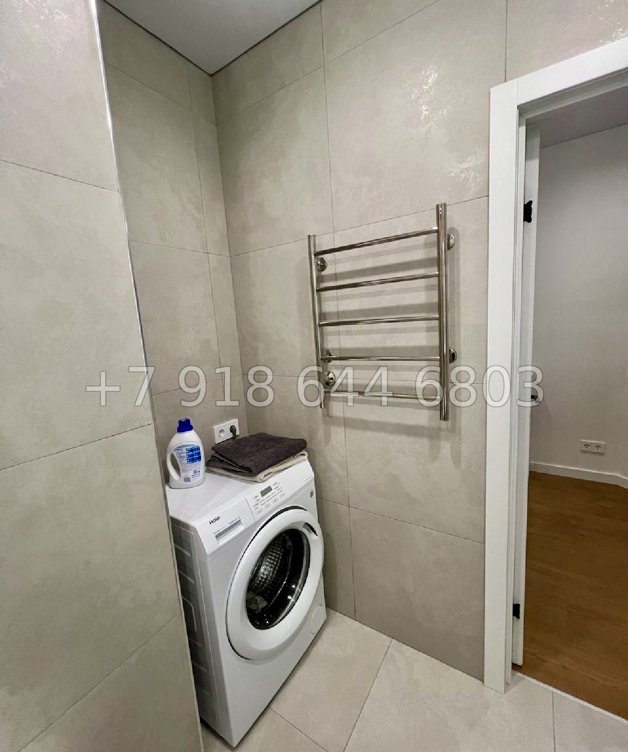 № 12р. Квартира в 10 минутах ходьбы от моря в ЖК Адлер  - миниатюра 6