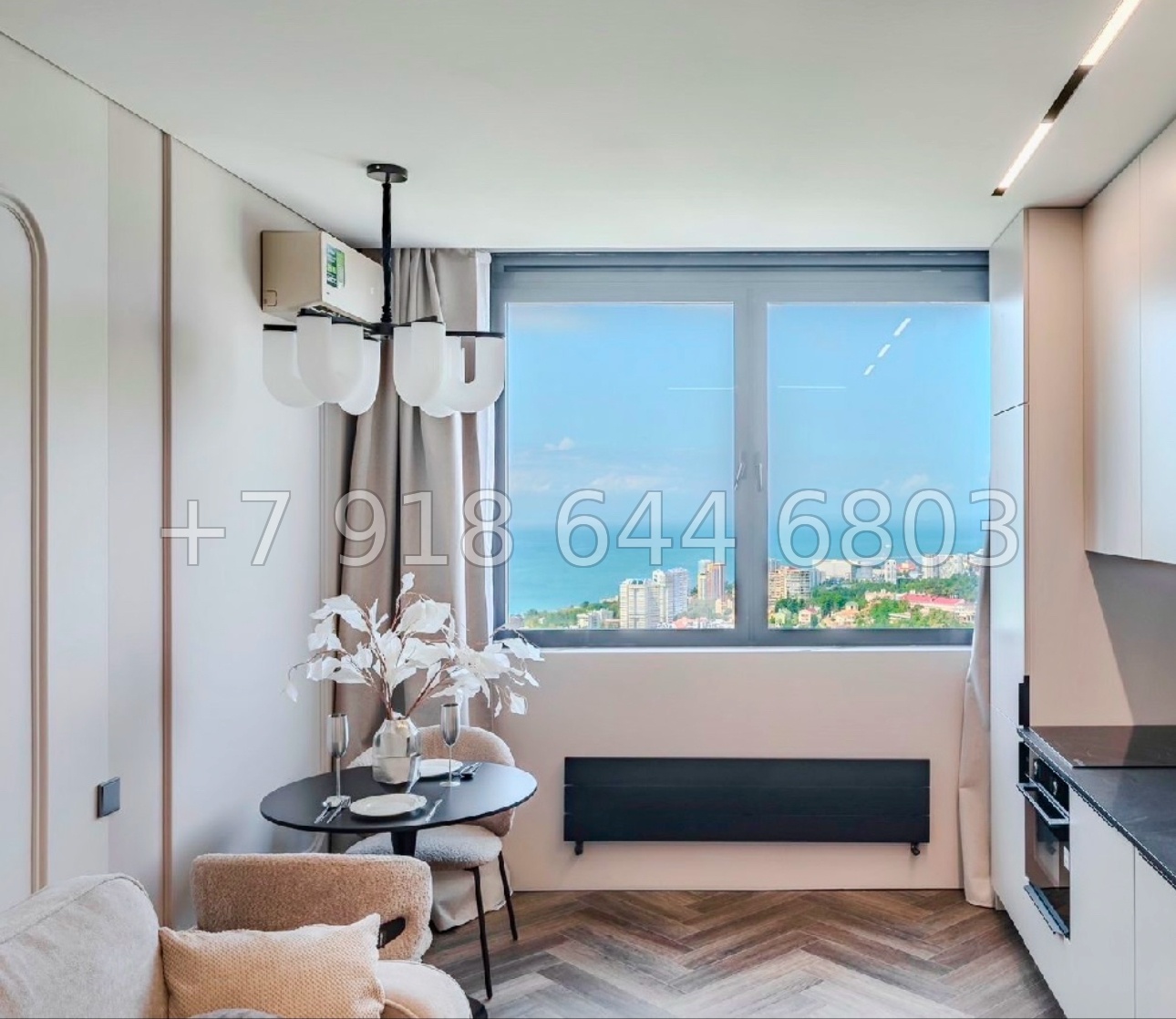 № 456 р. С видом на море квартира в ЖК Кислород Сочи  - миниатюра 3