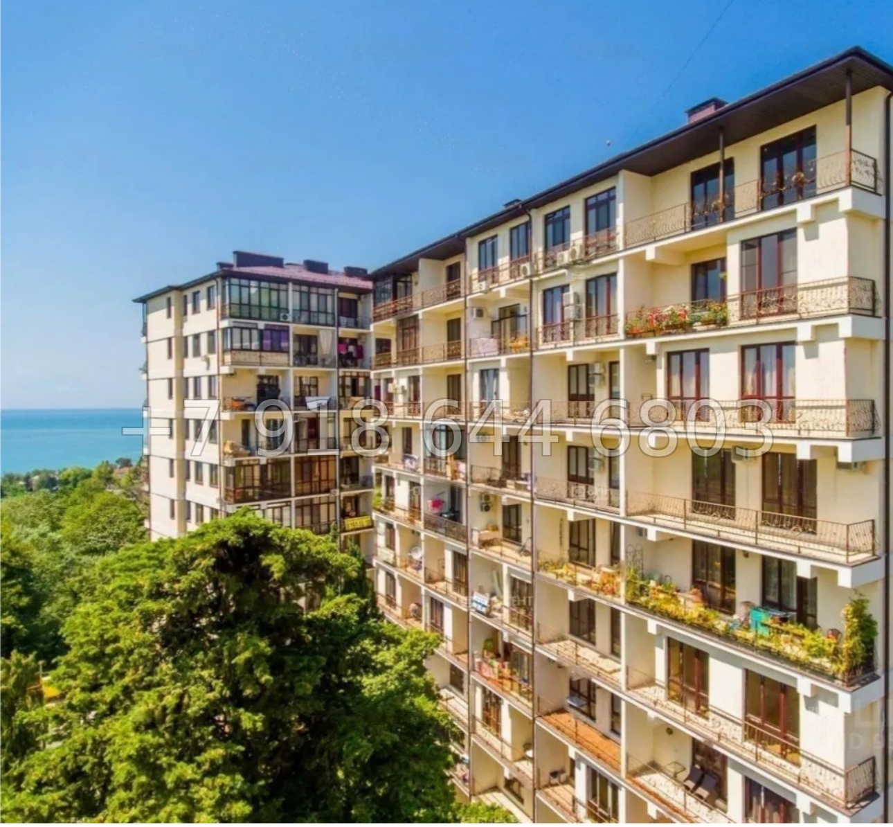 № 418 р. Квартира большая площадь в Сочи  - миниатюра 12