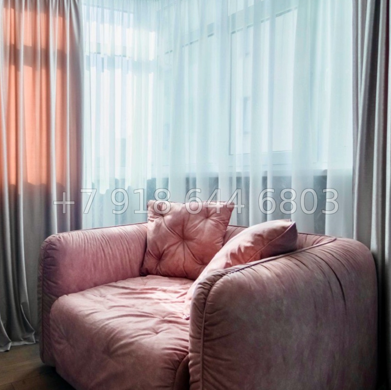 № 14 е. Трёхкомнатная Квартира в центре города Сочи ЖК Огни Сочи  - миниатюра 24