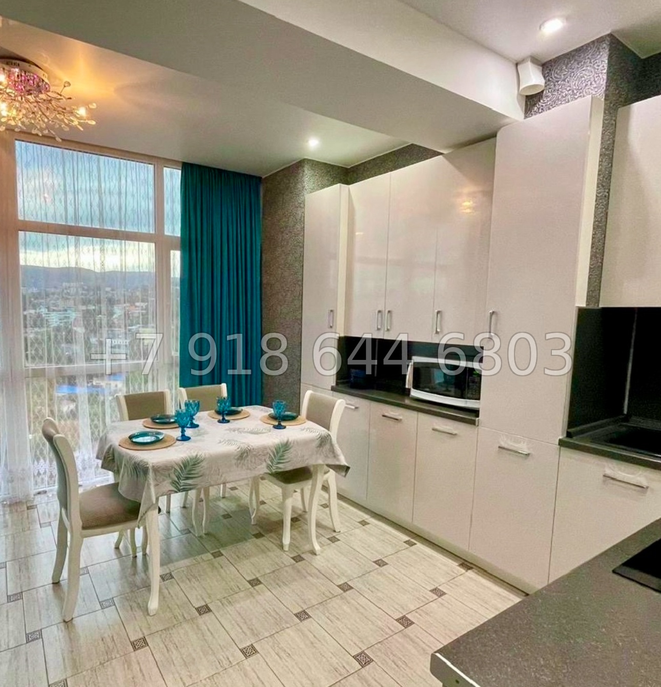 № 49р. Квартира в центре города Сочи с хорошим видом  - миниатюра 9