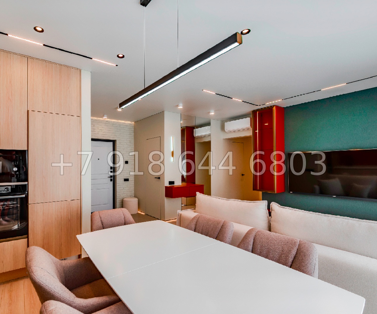 № 18р. Квартира с хорошим дорогим ремонтом в ЖК 123 Сочи  - миниатюра 22