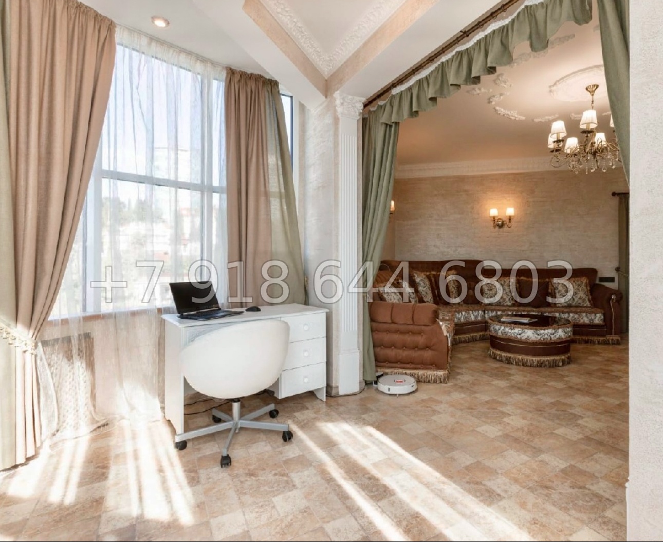 № 30е. Квартира в Сочи на улице Депутатская в ЖК Московия Сочи - миниатюра 8