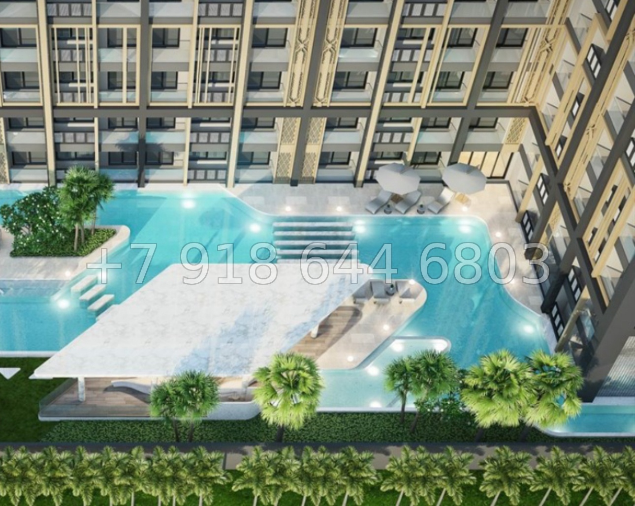 № 9. Pristine Park 3 Dusit Group Джомтьен пляж р-н - миниатюра 2
