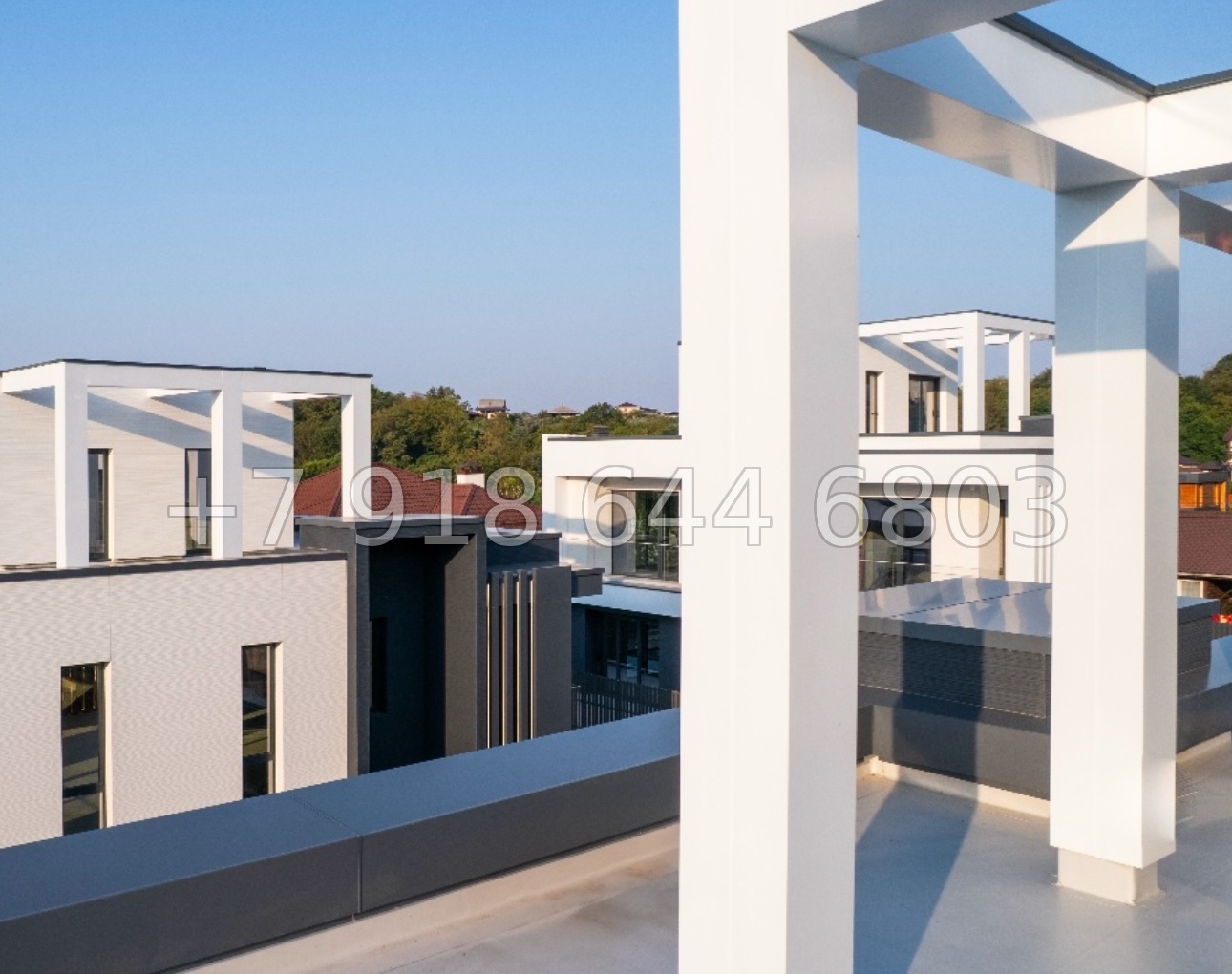 № 117 Б. Адлер 8 домов с бассейном  - миниатюра 4