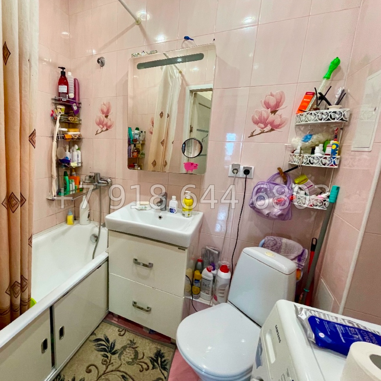 № 524 р. Двухкомнатная Квартира в самом центре города Сочи  - миниатюра 5