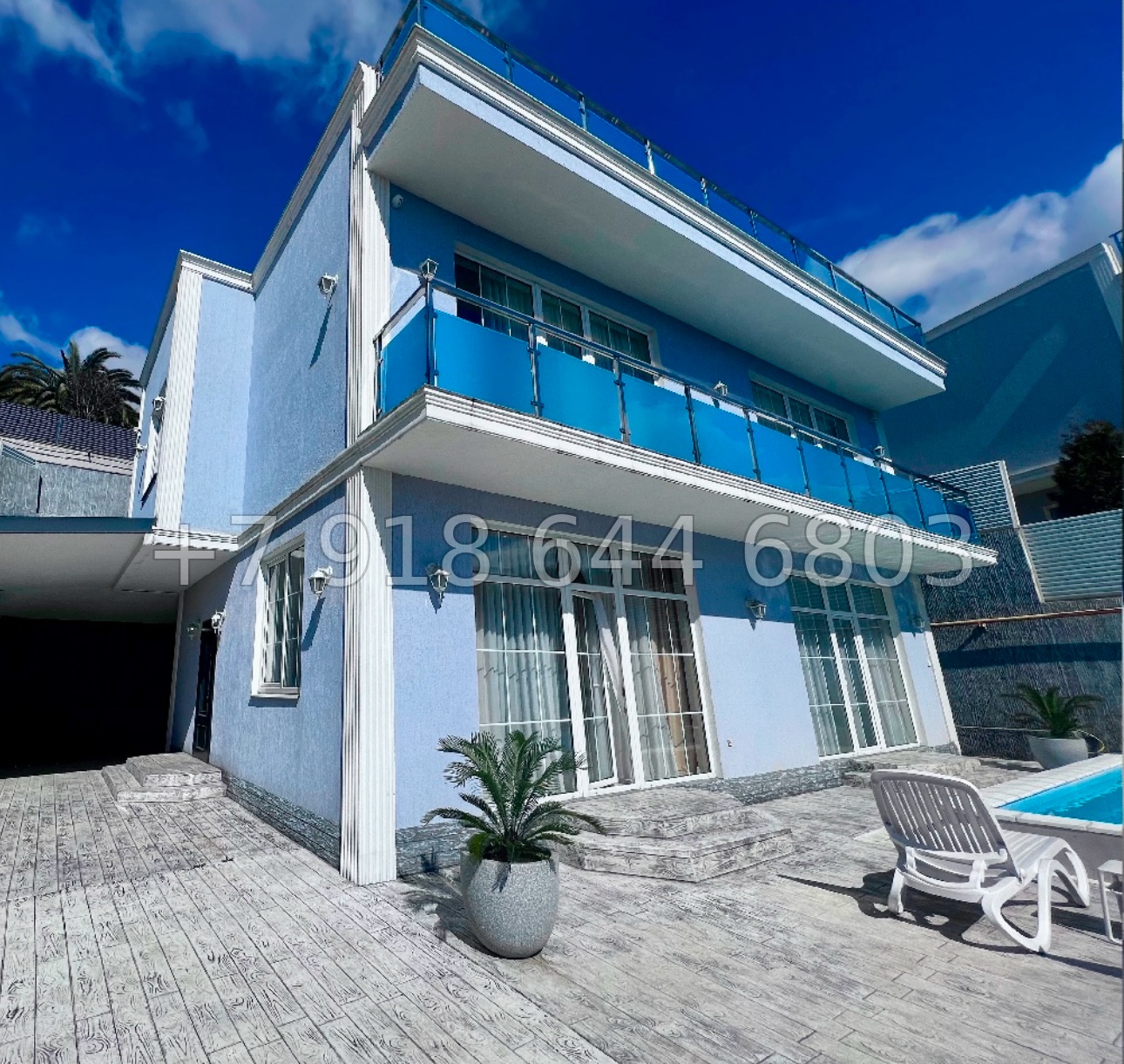 № 187 Б. Дом в Адлере с ремонтом и бассейном  - миниатюра 11