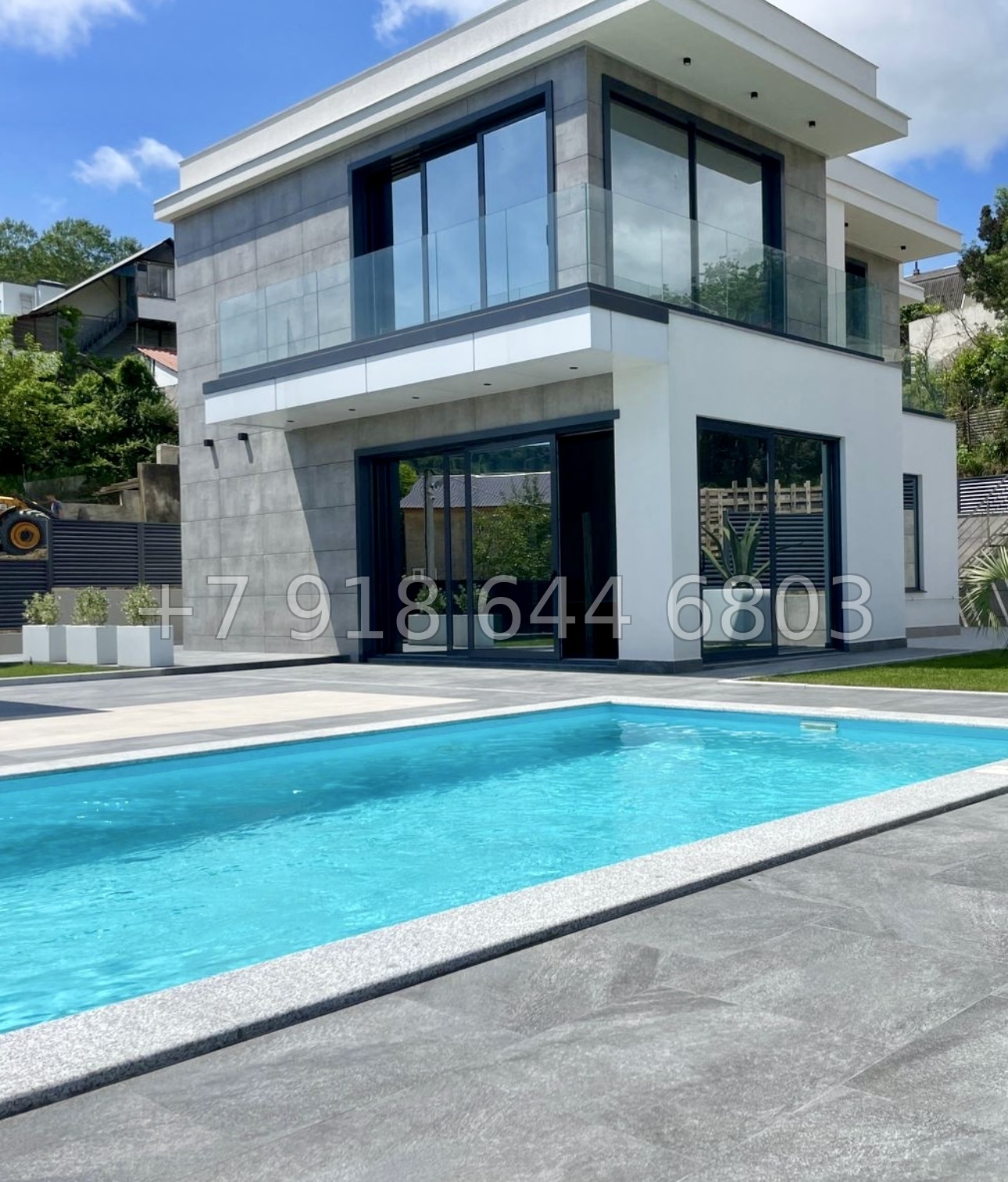 № 48 Б. Дом с бассейном в Адлере  - миниатюра 14