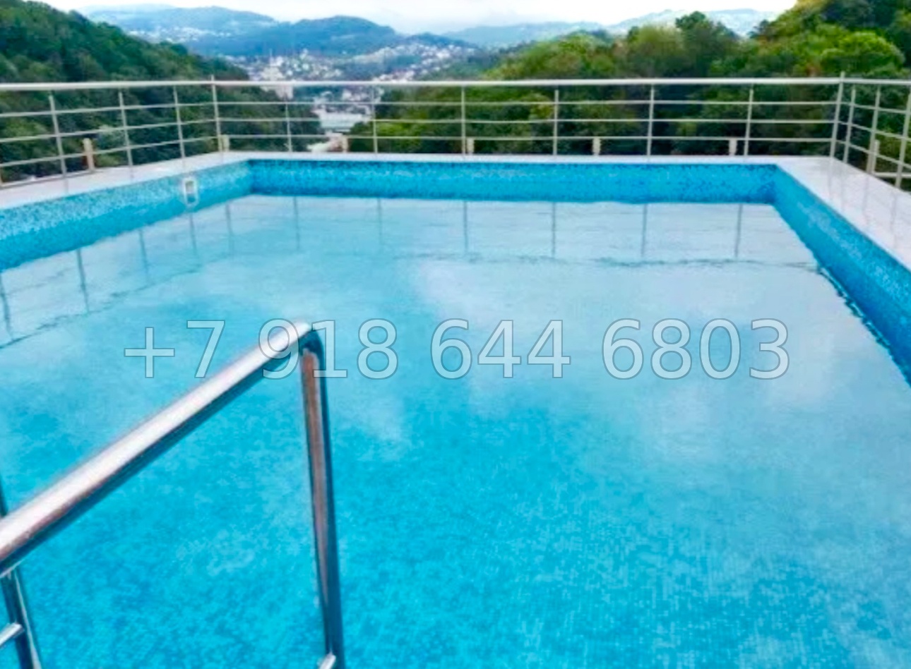 № 174 р. Квартира с бассейном на крыше в Сочи у моря - миниатюра 2