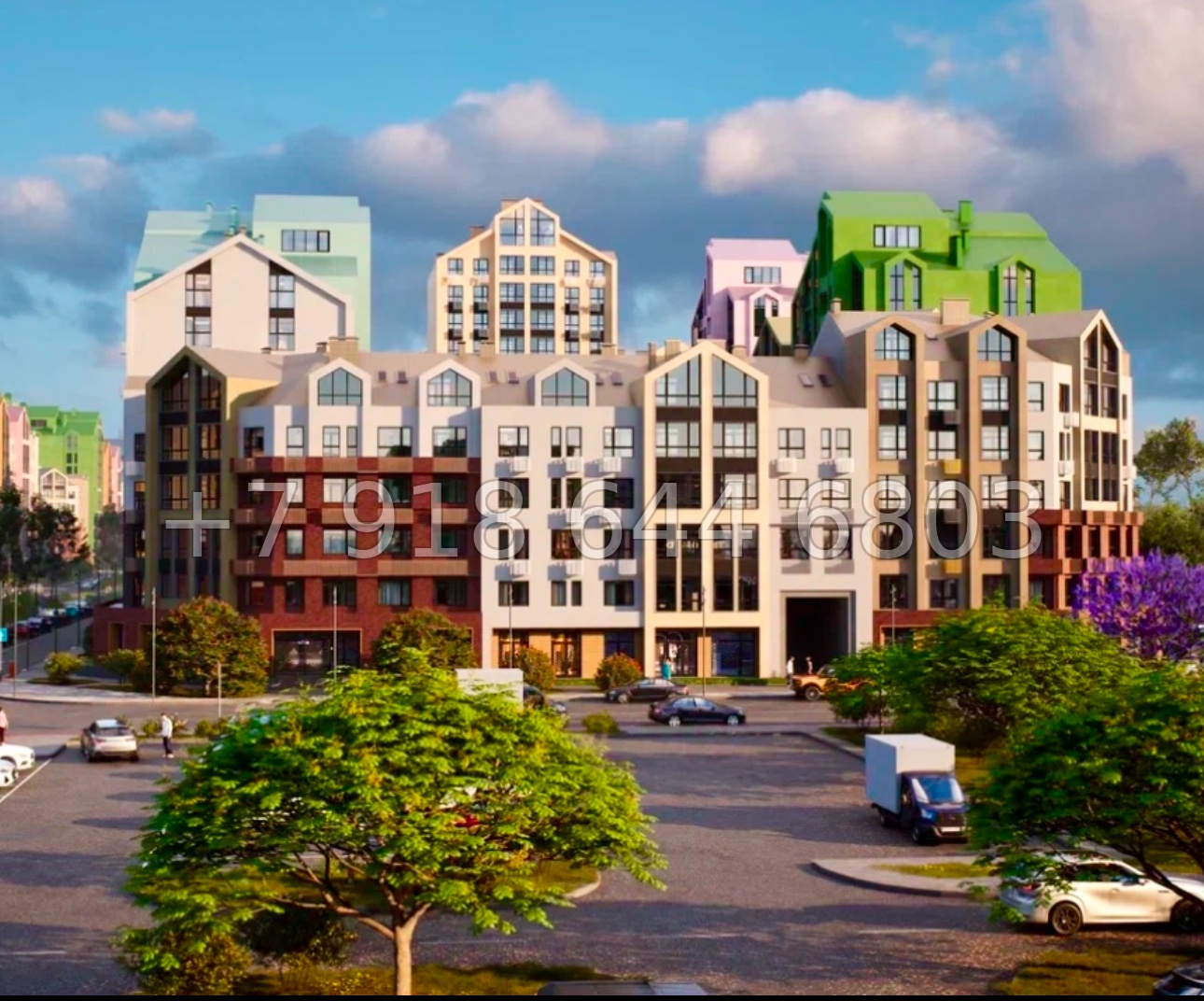 № 12ю. Мой любимый ЖК в Крыму на море ЖК Мойнако Ривьера  - миниатюра 29