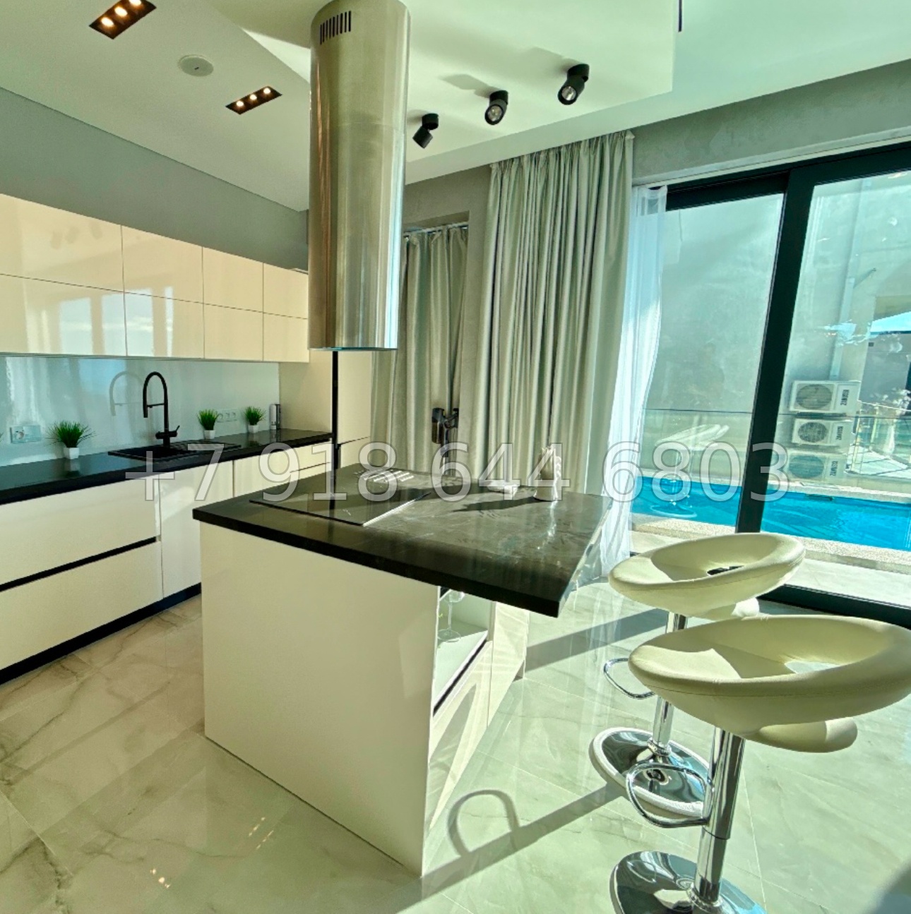 № 33в. Дом Хайтек с прекрасным видом на Чёрное море в Сочи  - миниатюра 12