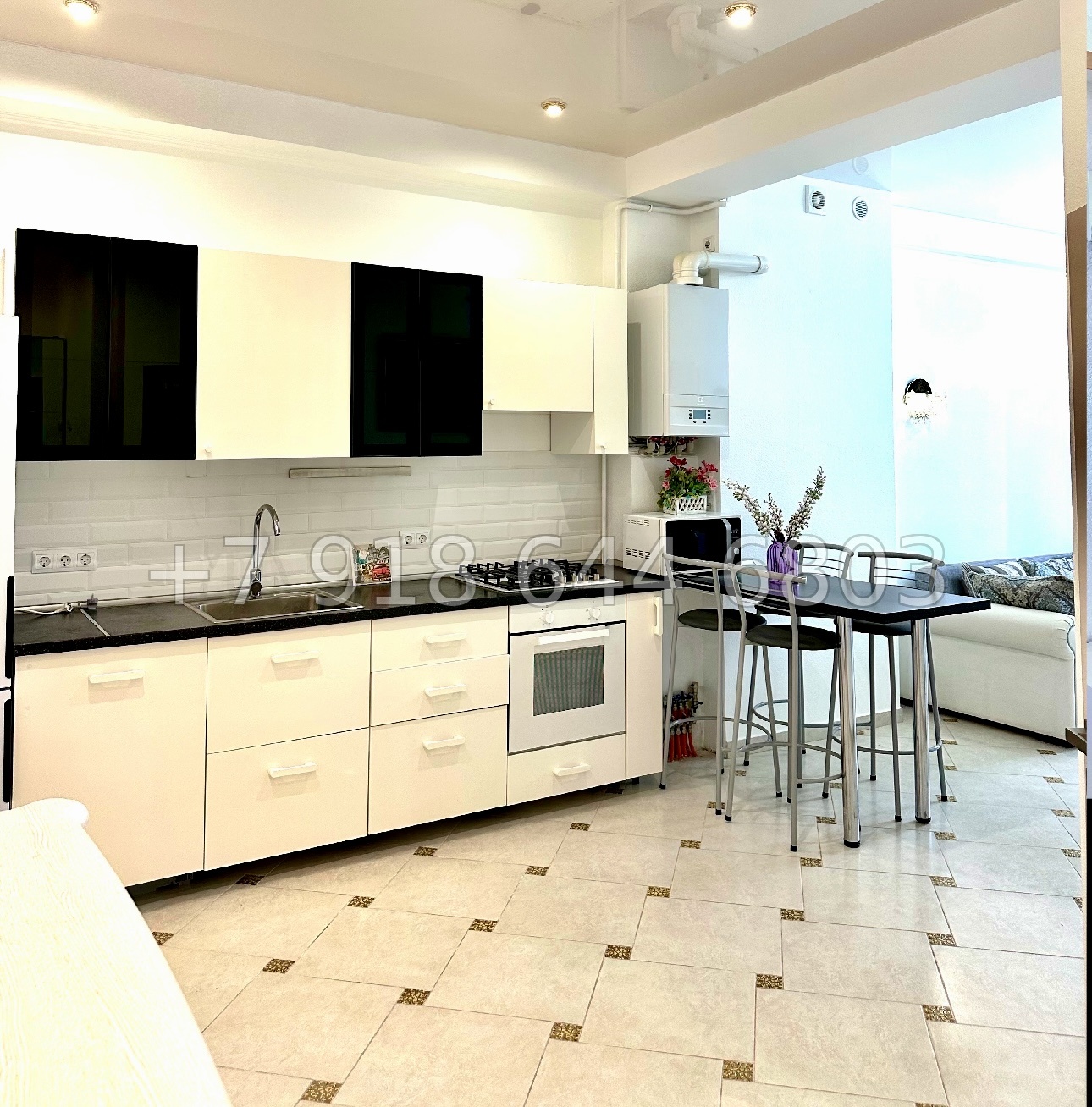 № 492 р. Двухкомнатная Квартира в Адлере  - миниатюра 9